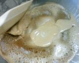 A picture of step 3 of Brown Sugar Gyuuhi Covered in Kinako Soy Flour.