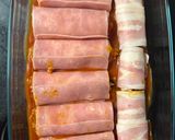 A picture of step 5 of Ham and Cheese Roll-Ups 🌯.