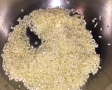 A picture of step 1 of Parmesan Risotto.