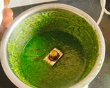 A picture of step 3 of Paan dates milkshake / paan shots/ Betel leaves drink 🍷🍻.