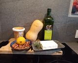 Une image de l'étape 1 de Butternut au four.