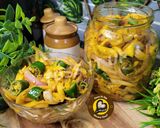 A picture of step 4 of Instant Raw Mango Pickle Aam Ki Kachri.