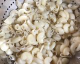 A picture of step 1 of Mango Macaroni.
