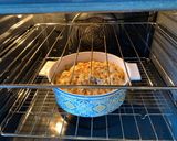 A picture of step 3 of Mac n cheese.