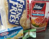 Foto langkah ke 1 dari resep French Fries Bolognese.