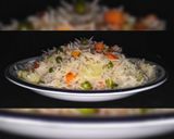 A picture of step 7 of Mix veg zeera rice.