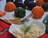 A picture of step 7 of Potato Salad سالاد سیب زمینی.