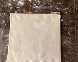 A picture of step 2 of Nutella twists.