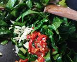 A picture of step 3 of Fusion tagliatelle, steak mince, spring greens Asian style.