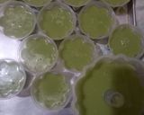 Foto langkah ke 4 dari resep Matcha Silky Pudding.