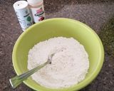 A picture of step 2 of Cheese Crispies.