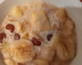 Gyömbéres Fahéjas Gyümölcsös rizstejszínes leves 🍐 körte 🍒 Alma 🍎🍒(rántásmentes habarásmentes) recept fázis 9 fotója