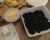 Foto del paso 1 de la receta Gratinado de patatas y tomates con espinaca