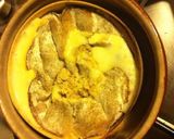 Une image de l'étape 4 de Vacherin mont d or au four façon fondue avec pommes de terre saumon bacon et jambon blanc.