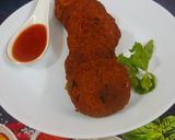 চিকেন শামি কাবাব (chicken shami kebab recipe in Bengali) রেসিপি ধাপ - 9 ছবি