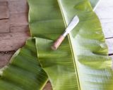A picture of step 1 of Ook Kai / kai Paam / Baked Eggs in Banana Leaves.
