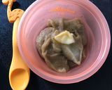 Foto langkah ke 13 dari resep Mpasi 6month tepung kacang hijau organik mix kurma with ub.
