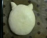 A picture of step 6 of Totoro Roll Bread.