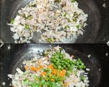 A picture of step 2 of Tomato Upma.