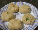 A picture of step 4 of Chickpeas healthy falafel & hummus.