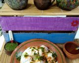 A picture of step 9 of Dahi bhalay.
