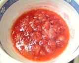 A picture of step 4 of Microwaved Strawberry Sauce - When You Just Need a Little in a Hurry.