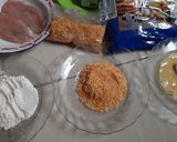 Foto langkah ke 2 dari resep Chicken katsu with mashed potato simple.