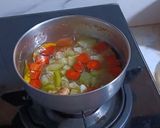 A picture of step 3 of Mix Vegetable Stock.