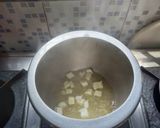 A picture of step 2 of Pressure cooker pulav.