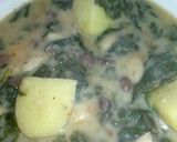 A picture of step 9 of Sig's 2 Bean, Spinach and Garlic Soup.