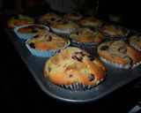 A picture of step 9 of American Blackberry Muffin.