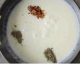 A picture of step 9 of White Sauce Pasta.