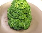 A picture of step 6 of Broccoli Christmas Tree Salad.