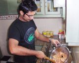 A picture of step 2 of Chicken Malaie Boti.