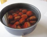 A picture of step 2 of Classic Chestnuts Simmered in Inner Skins.