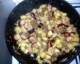 A picture of step 5 of Pytt i Panna.