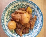 Foto langkah ke 4 dari resep Semur Ayam Telur Kentang.