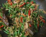 Foto langkah ke 3 dari resep Oseng buncis teri.