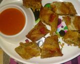वेज स्प्रिंग रोल (veg spring roll recipe in Hindi) रेसिपी चरण 4 फोटो