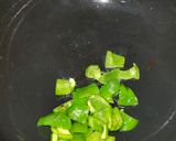A picture of step 2 of Veg Kolhapuri Sabzi.