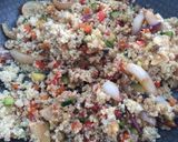 Foto del paso 4 de la receta: Wok de verduras con quinoa