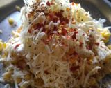 A picture of step 1 of Sweet Corn Coconut Cheese Chilli Sandwich.