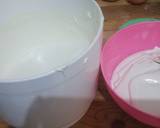 Bolu Kukus Mekar (pakai air, kunci biru) langkah memasak 3 foto