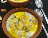 A picture of step 5 of Makhana kheer.