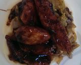 A picture of step 8 of ~* Maple Syrup Cocaholic Chicken w/ Squashini Side Dish *~.