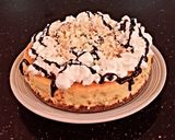 A picture of step 10 of White Chocolate and Coconut Cheesecake.