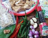 Foto langkah ke 1 dari resep Tumis Teri Tahu Tempe Lombok ijo.