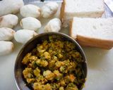 A picture of step 1 of Bread Rolls.