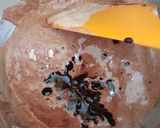 Foto langkah ke 3 dari resep Choco Cheese Chewy Brownies.