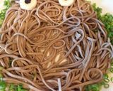 A picture of step 6 of Chilled Totoro Soba Noodles with Grated Yam.